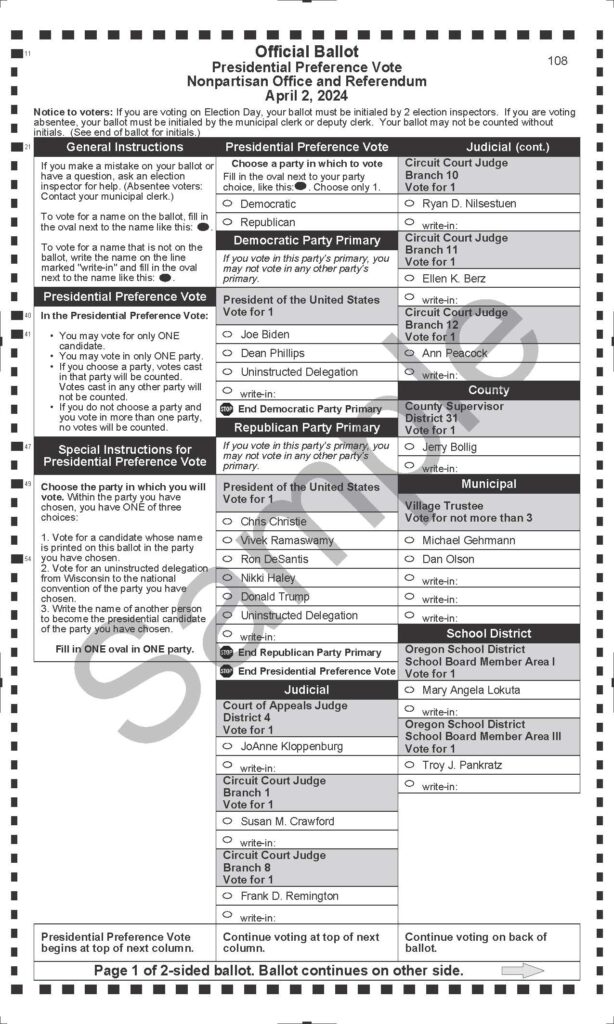 Elections - Village of Brooklyn