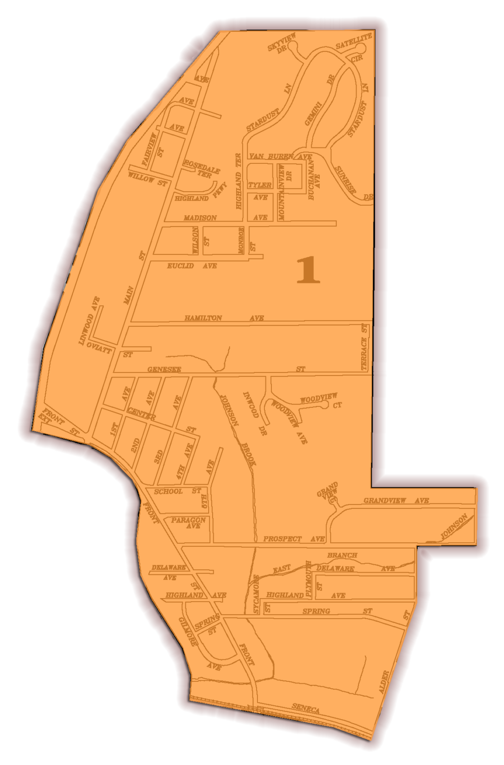 Ward 1 City of Olean
