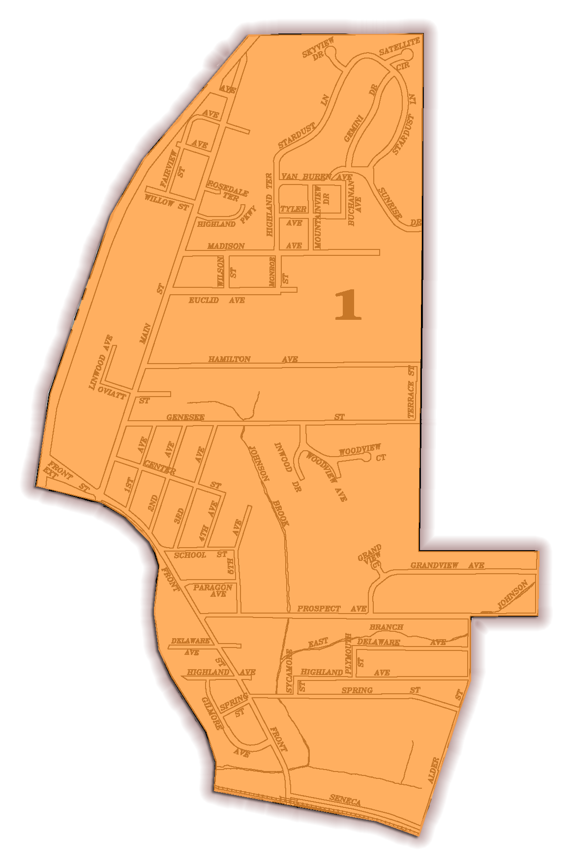 Ward 1 City of Olean