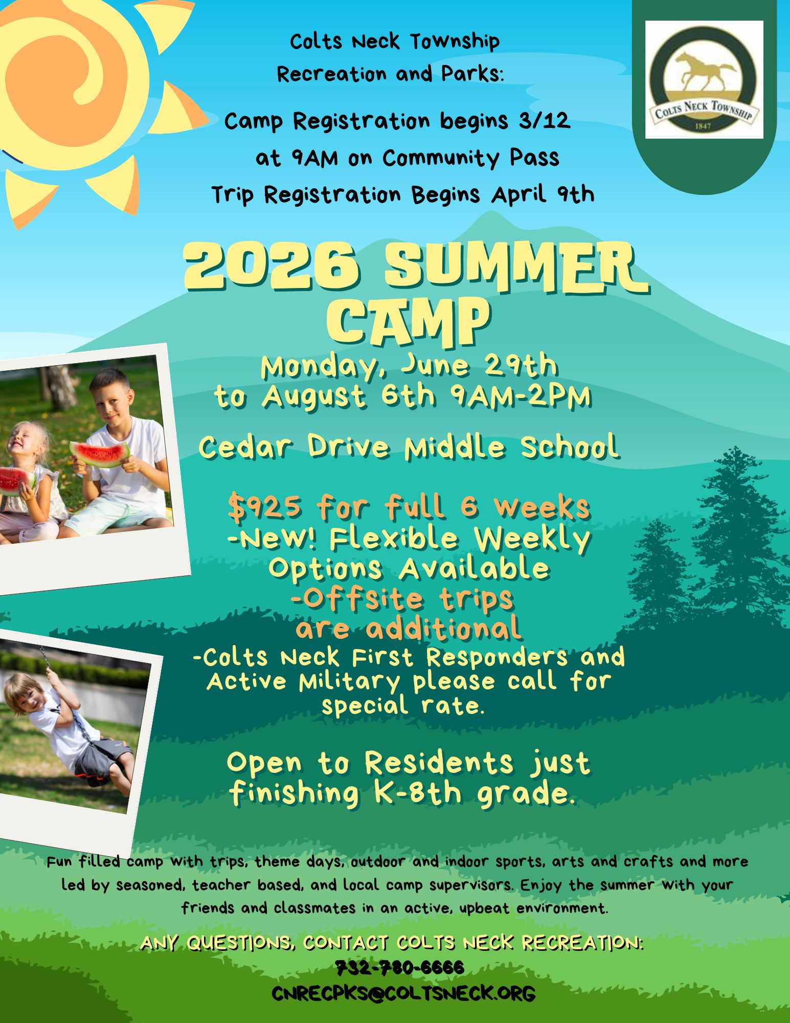 Recreation and Parks - Colts Neck Township