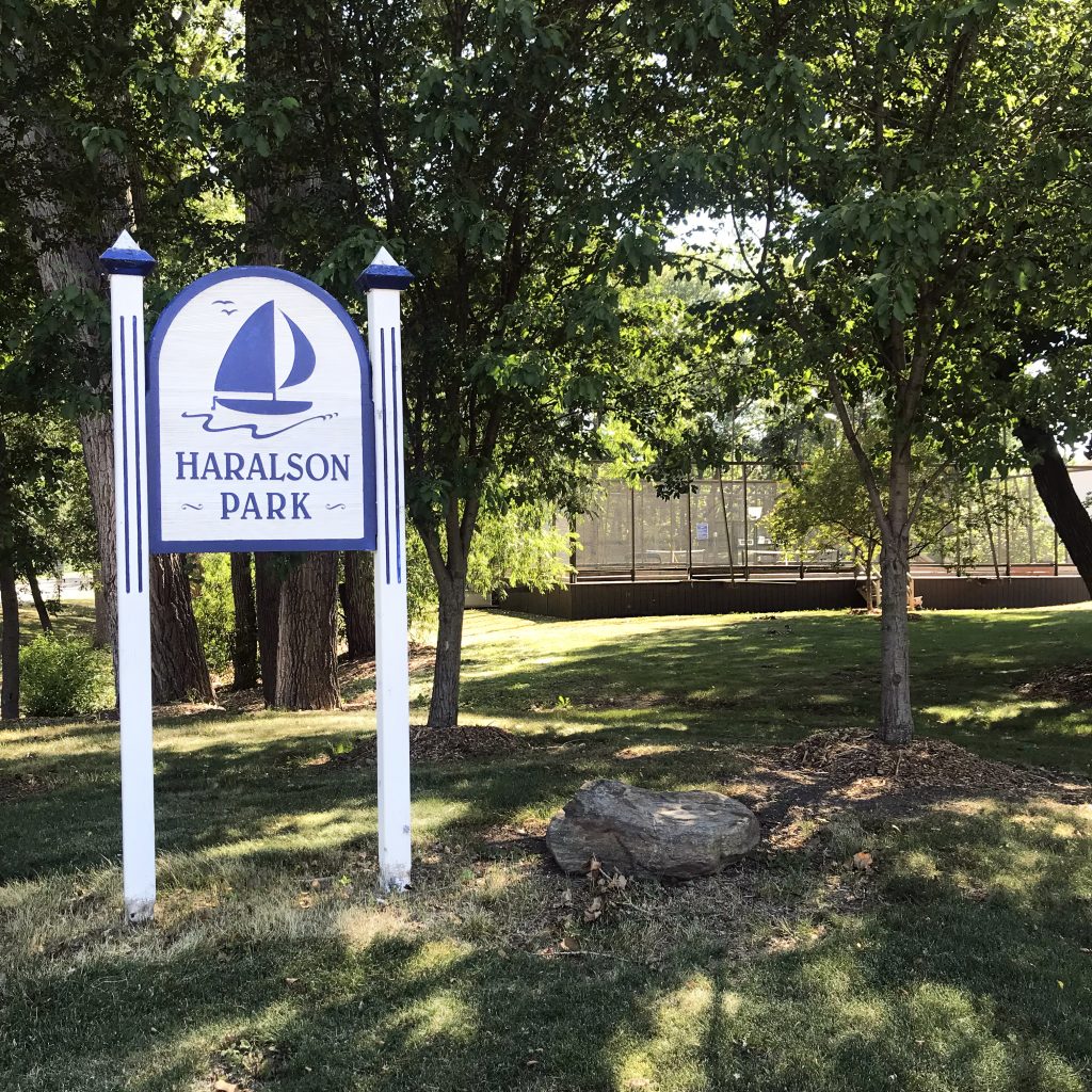 Paddleball fun for all at Haralson Park.