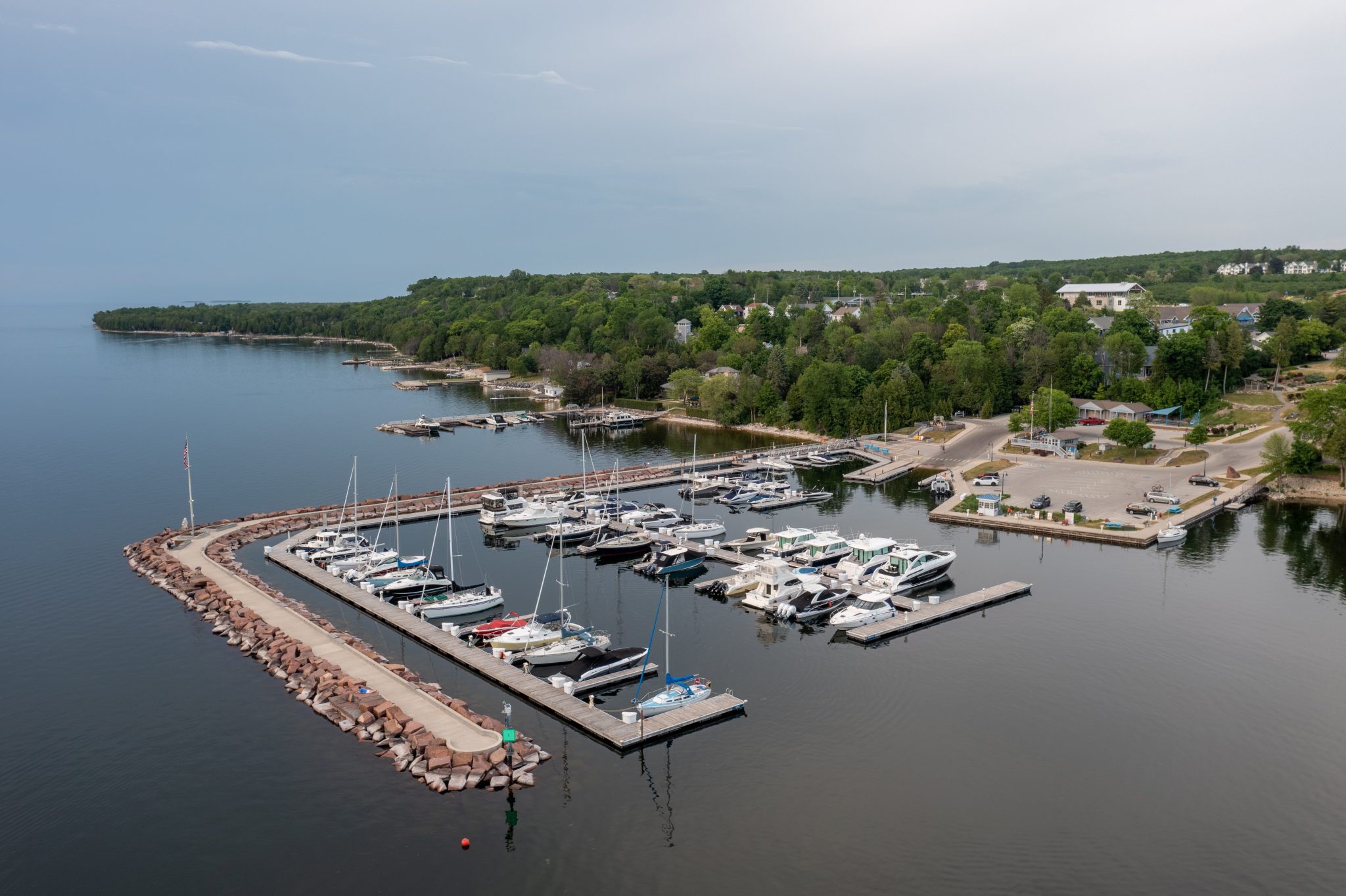 Baileys Harbor Marina Door County Coastal Byway