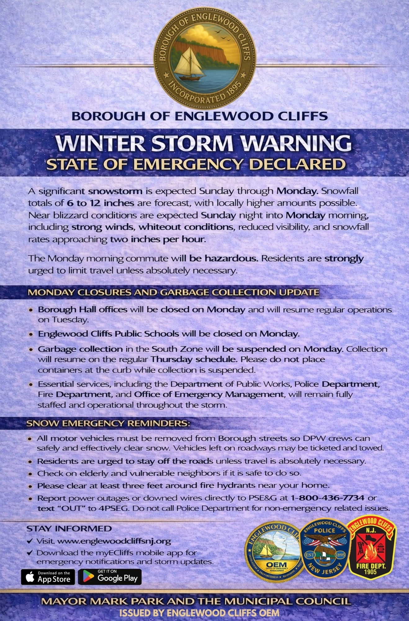 Winter Storm Warning