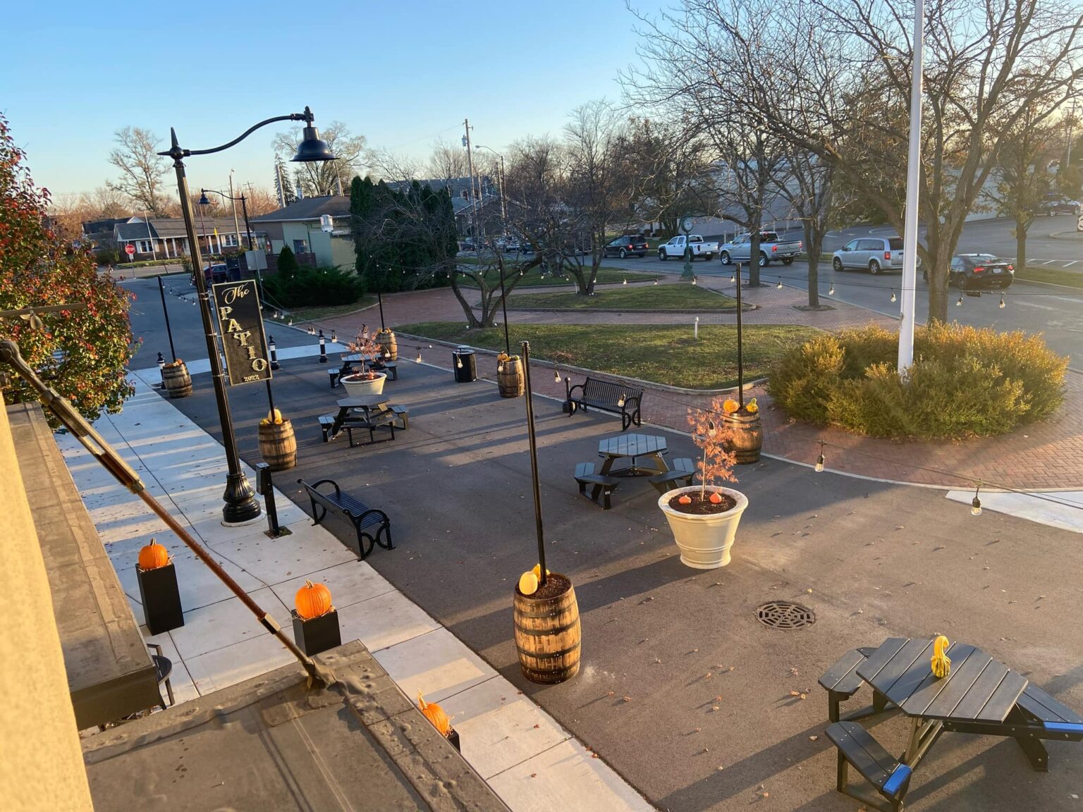 SIT A SPELL Fortville embraces two new downtown gathering spaces