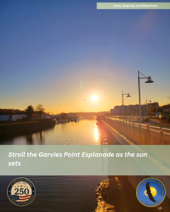 Garvies Point Esplanade Sunset