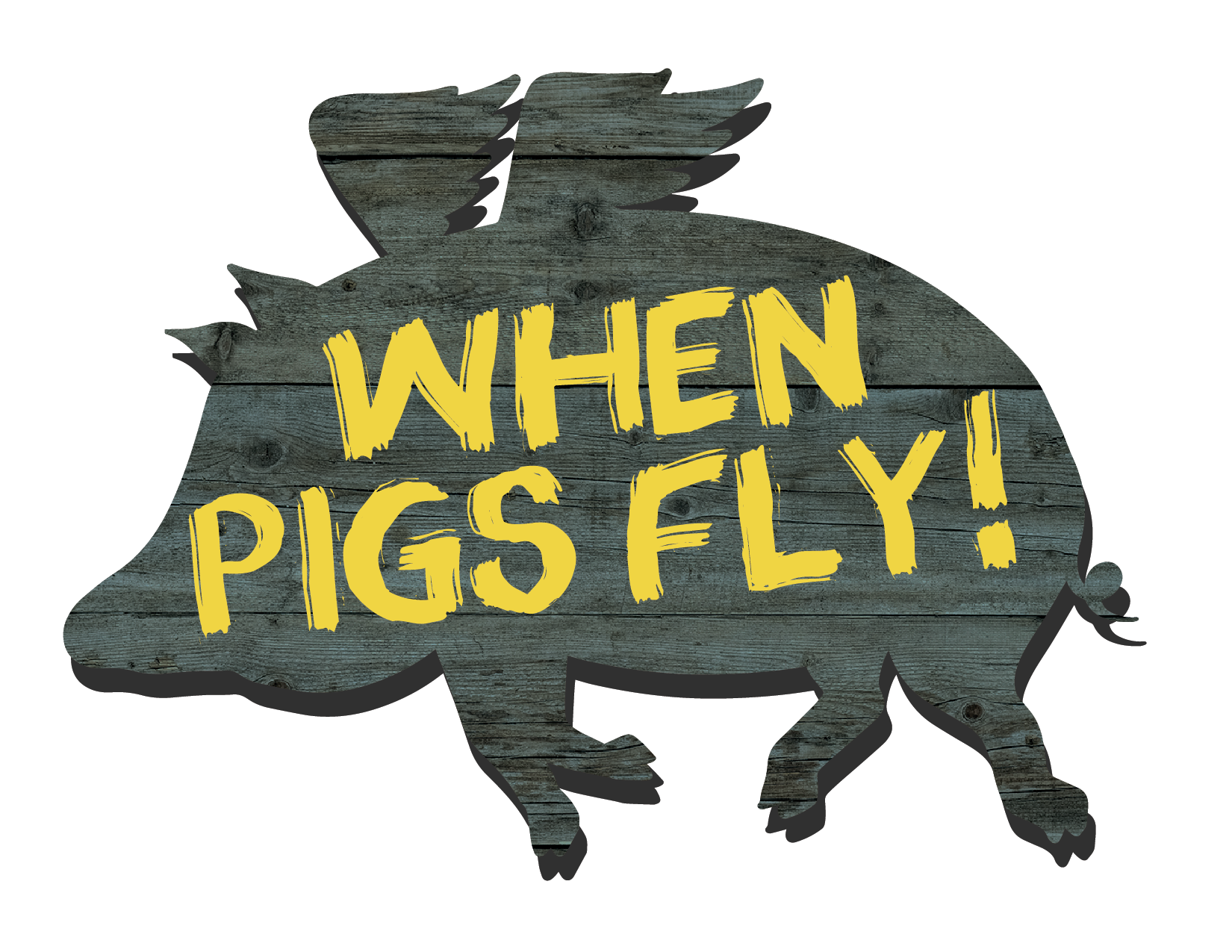 When Pigs Fly logo