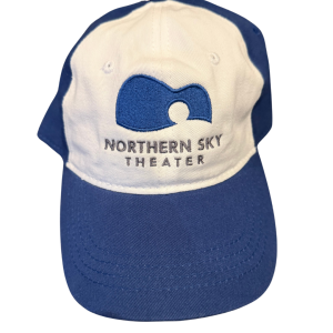 Logo Baseball Hat White/Blue