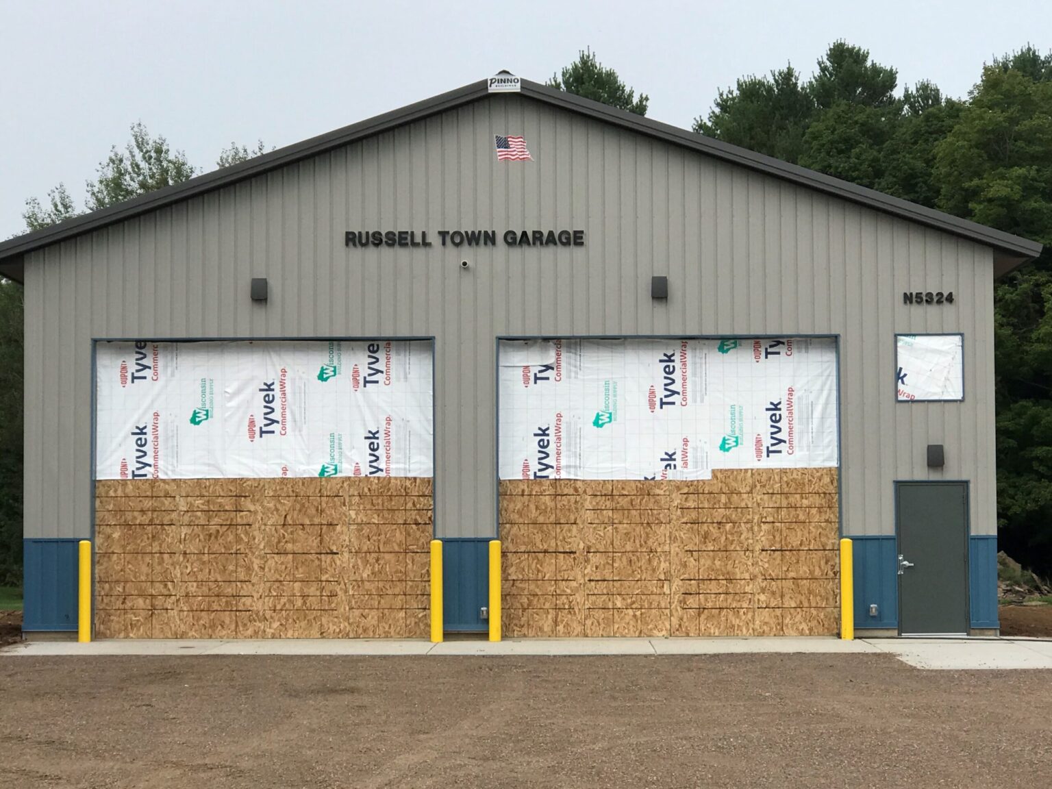 New Town Garage nears completion Town of Russell