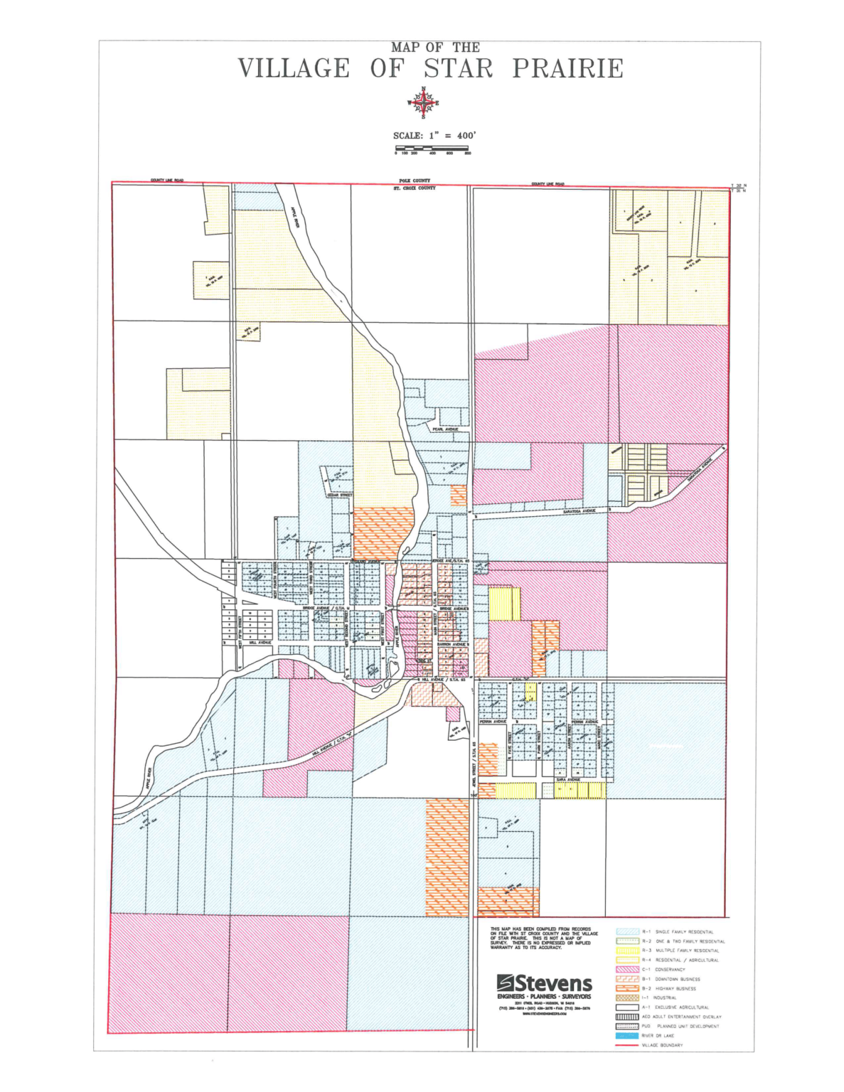 Zoning Village of Star Prairie, St. Croix County, Wisconsin