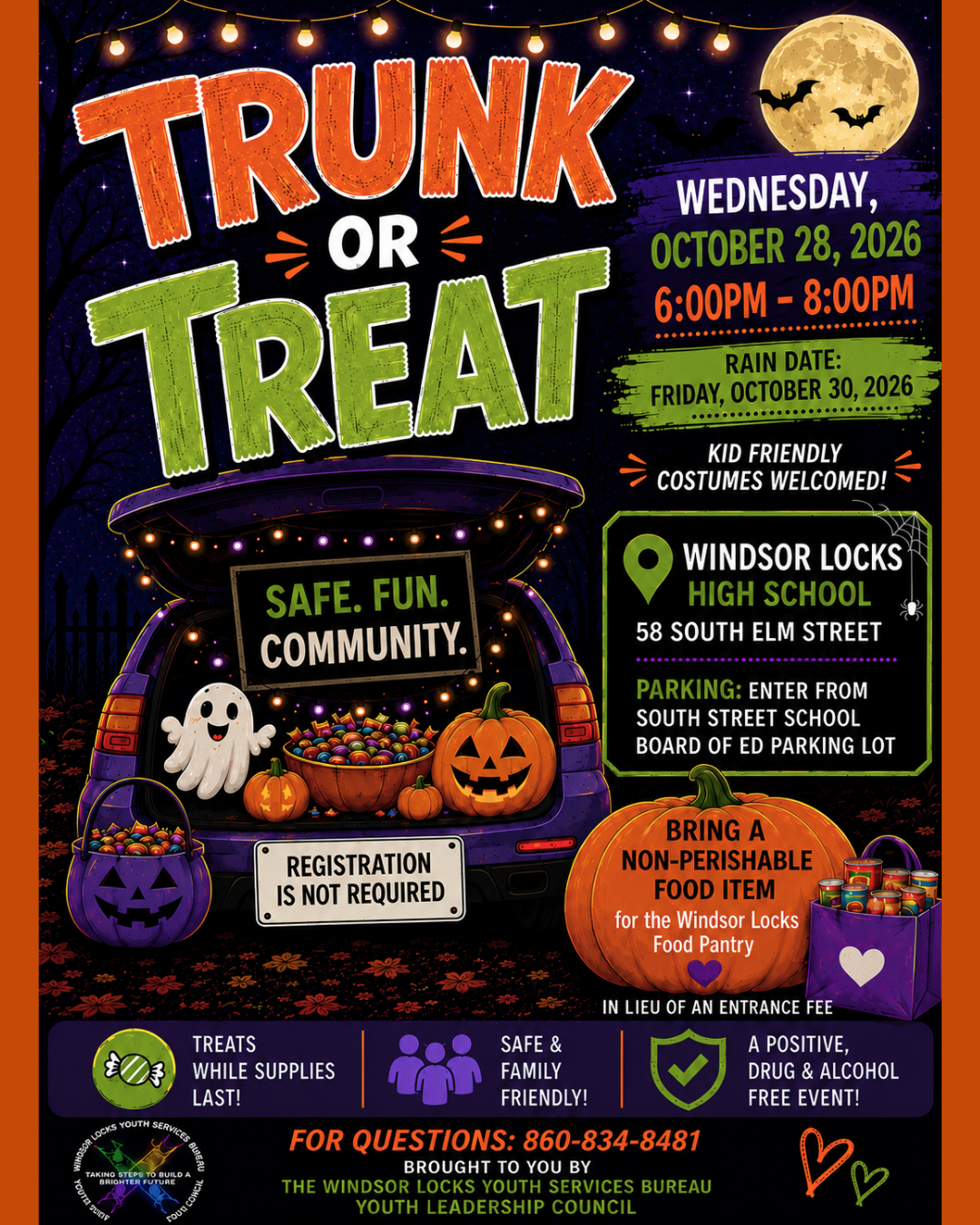 Trunk or Treat Flyer 2026